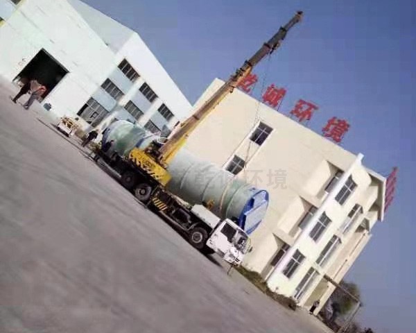 一體化提升泵站發(fā)貨現(xiàn)場